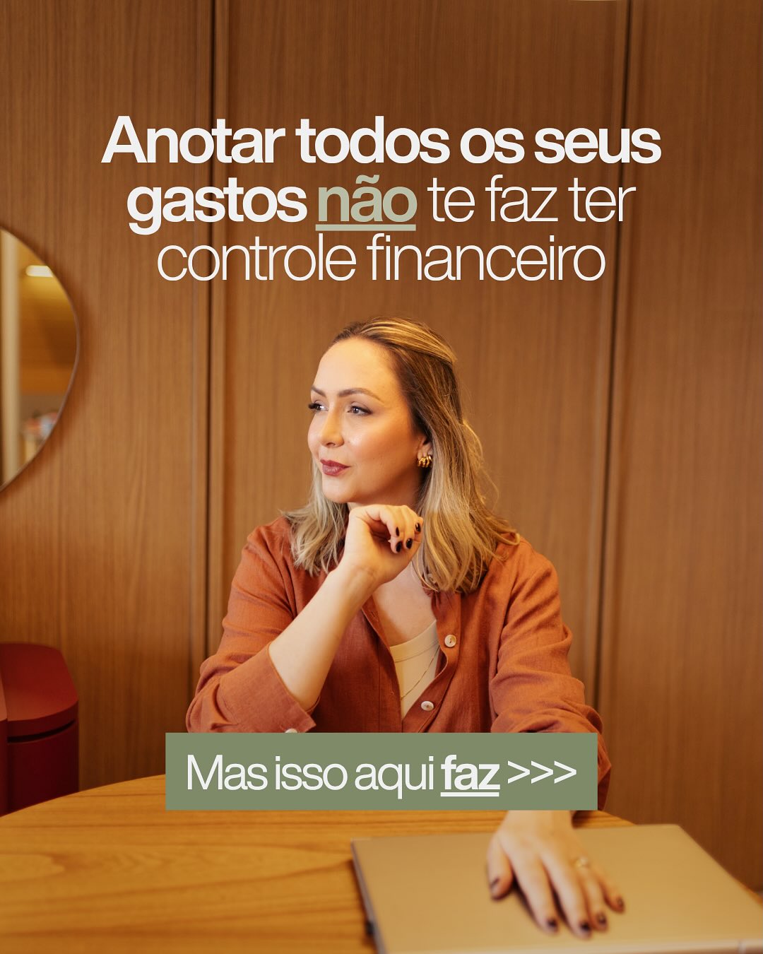 Anotar todos os seus gastos não te faz ter controle financeiro